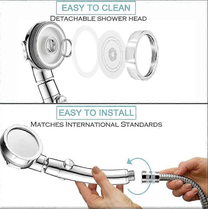 Pressurized Shower Head, Household Water Compatible V1263-JX-5190