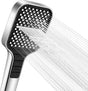 Square Handheld Shower Head, 7 Spray Modes, Adjustable Universal V1263-JX-5193
