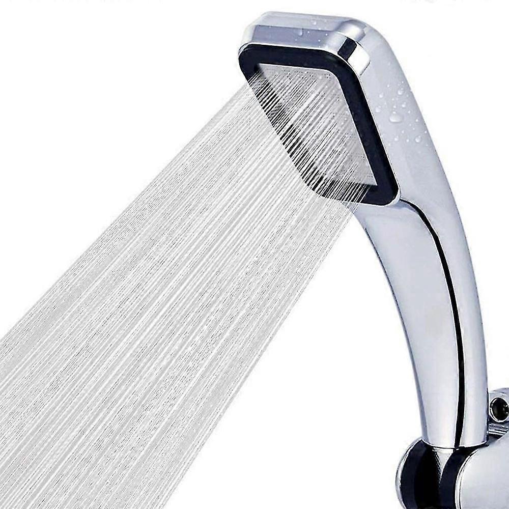 300-Hole Square Pressurized Handheld Shower Head, Water Saving V1263-JX-5194