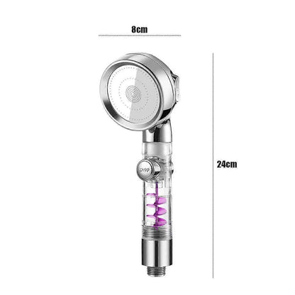 High Pressure Shower Head with Filter, 3 Modes, Switch & 3 Cartridges V1263-JX-5195