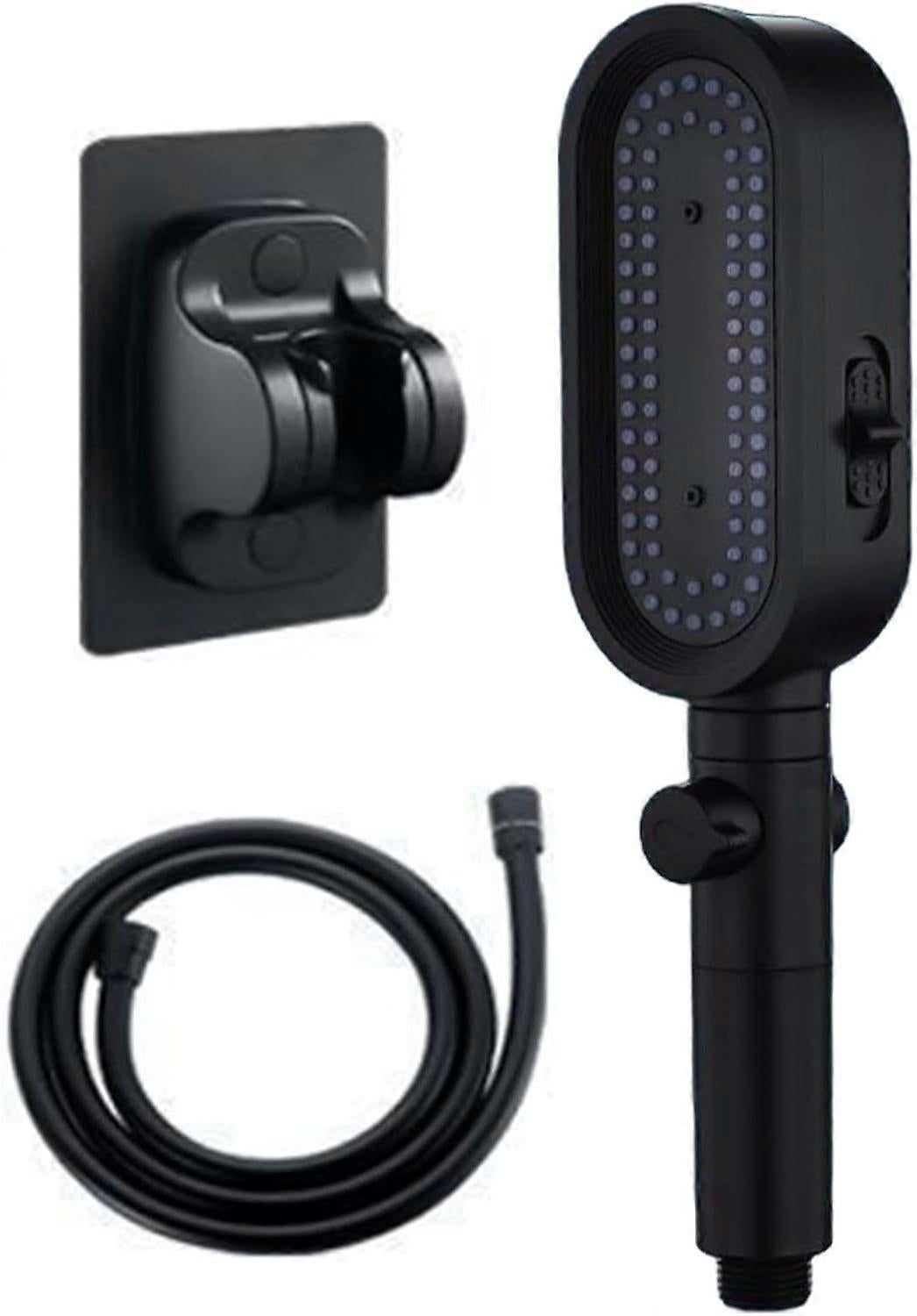 3 Modes Rain Shower Head, Handheld Pressure Boosting Sprinkler V1263-JX-5197