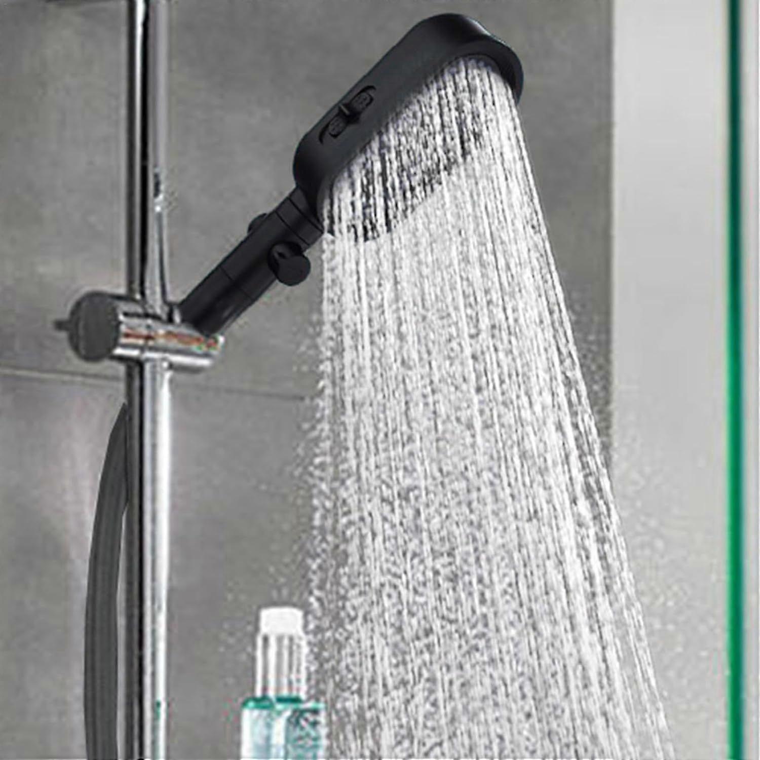 3 Modes Rain Shower Head, Handheld Pressure Boosting Sprinkler V1263-JX-5197