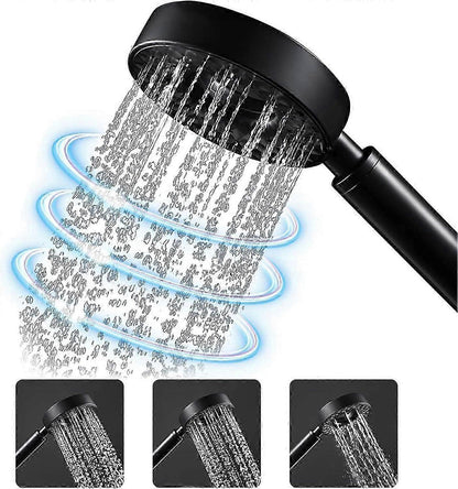 Shower Head with Hose & Holder, ABS Handheld 3 Jet Types V1263-JX-5200