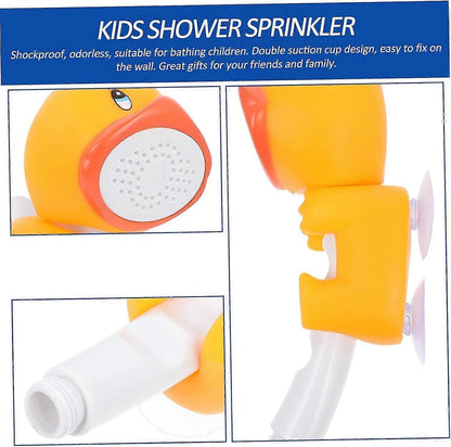 Cartoon Handheld Shower Head, White Animal Bath Spray for Babies V1263-JX-5201