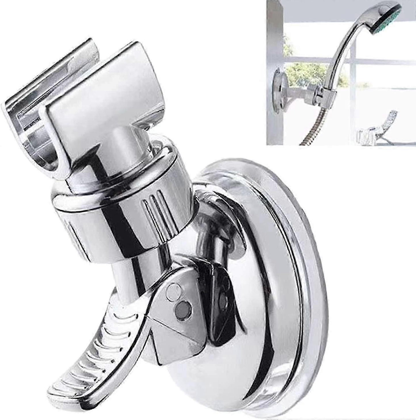 Adjustable Removable Shower Head Holder, No Drill Bracket V1263-JX-5202