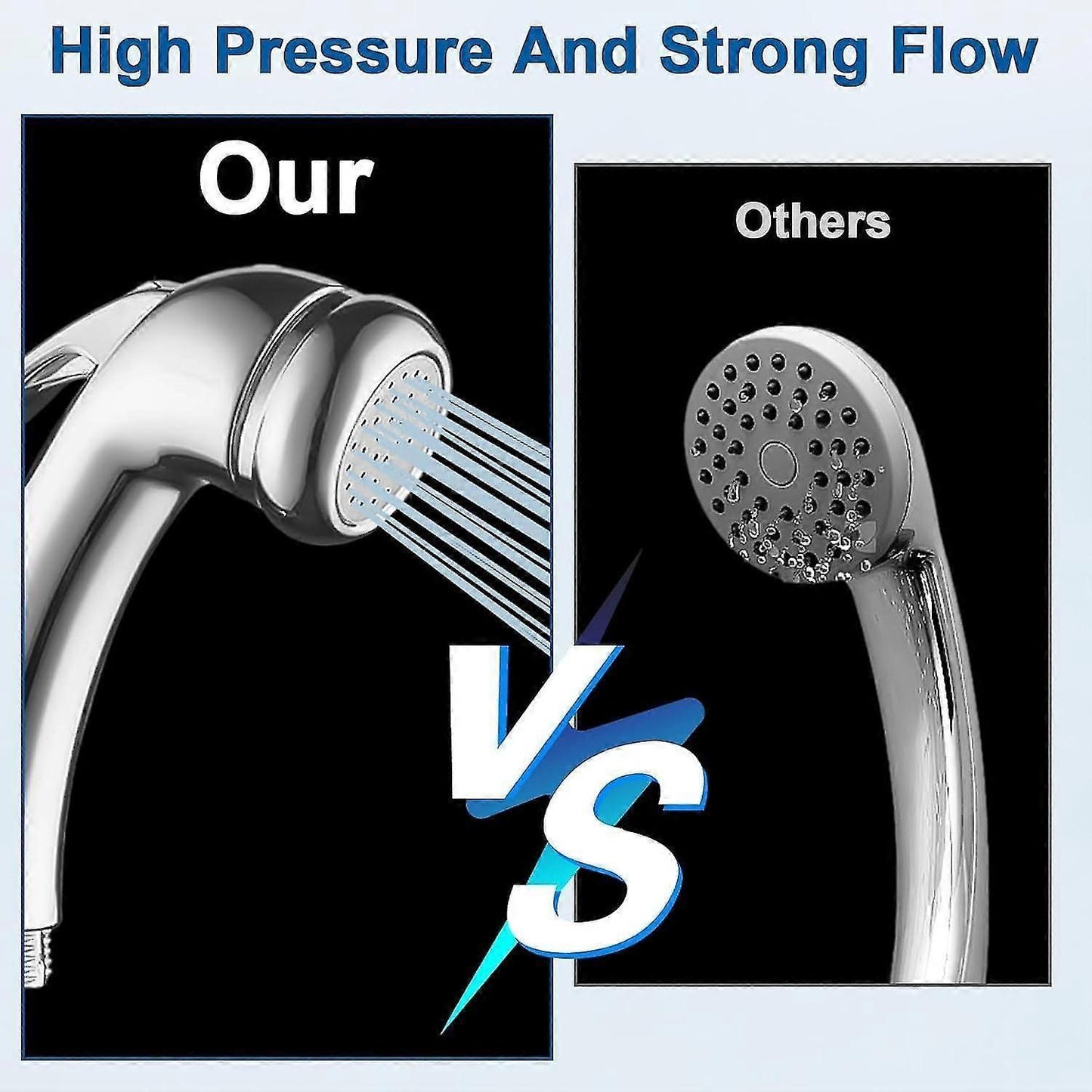 High Pressure Handheld Trigger Shower Nozzle V1263-JX-5206