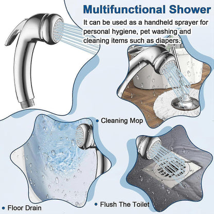 High Pressure Handheld Trigger Shower Nozzle V1263-JX-5206