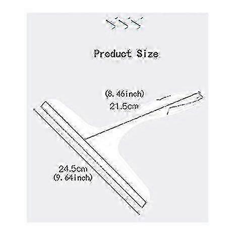 Shower Glass Squeegee, Household Water Cleaner for Bathroom/Window V1263-JX-5209