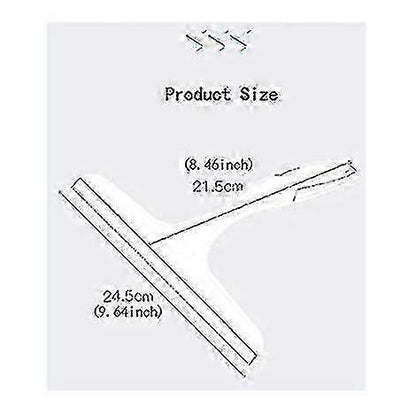 Shower Glass Squeegee, Household Water Cleaner for Bathroom/Window V1263-JX-5209