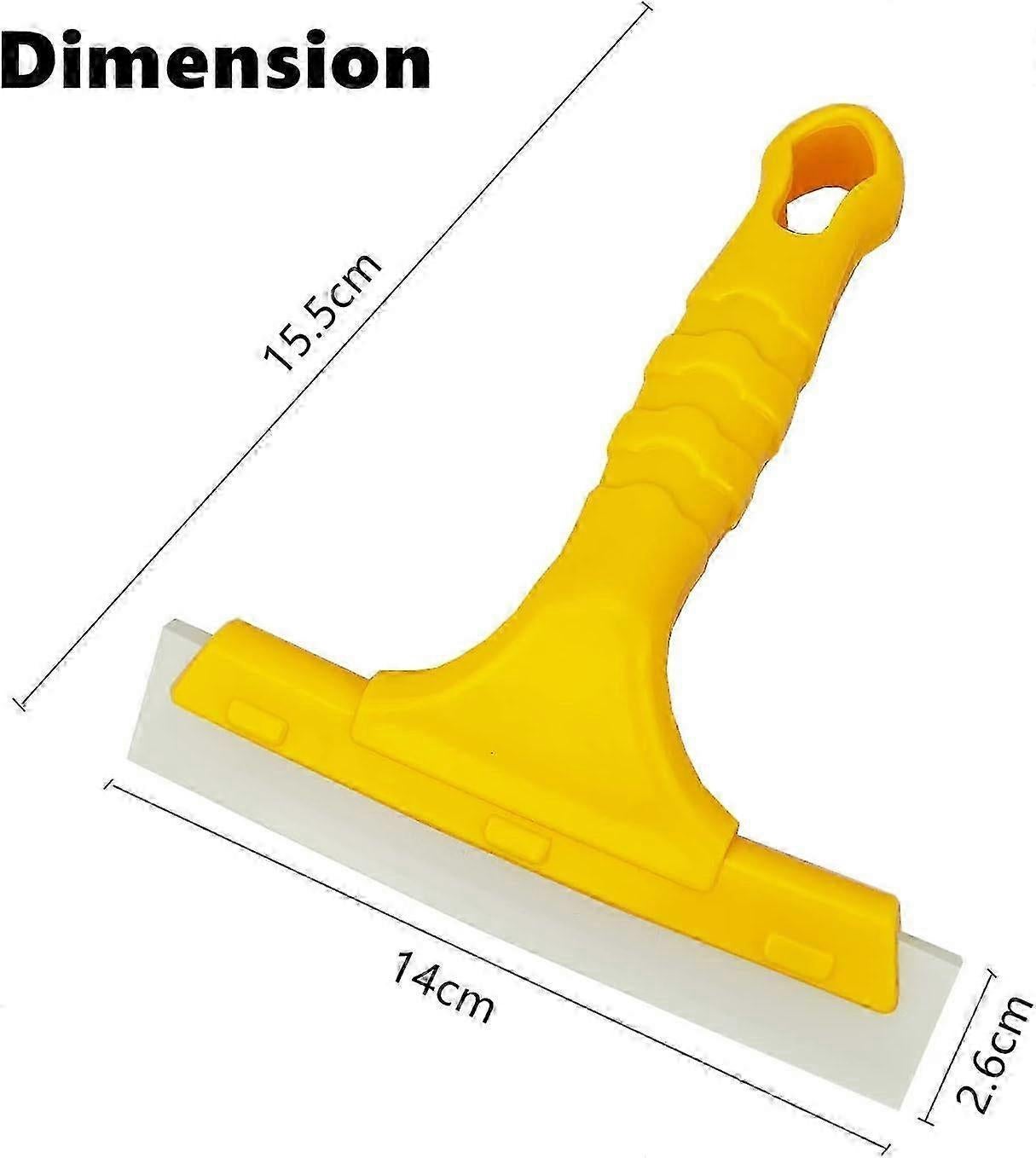 Plastic Small Window Squeegee, Silicone Glass Cleaner V1263-JX-5212