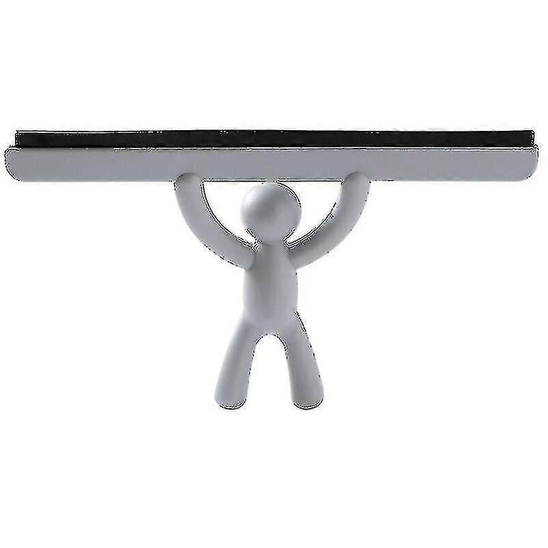 Gray Shower Squeegee, Multi-Purpose Glass Cleaner V1263-JX-5213