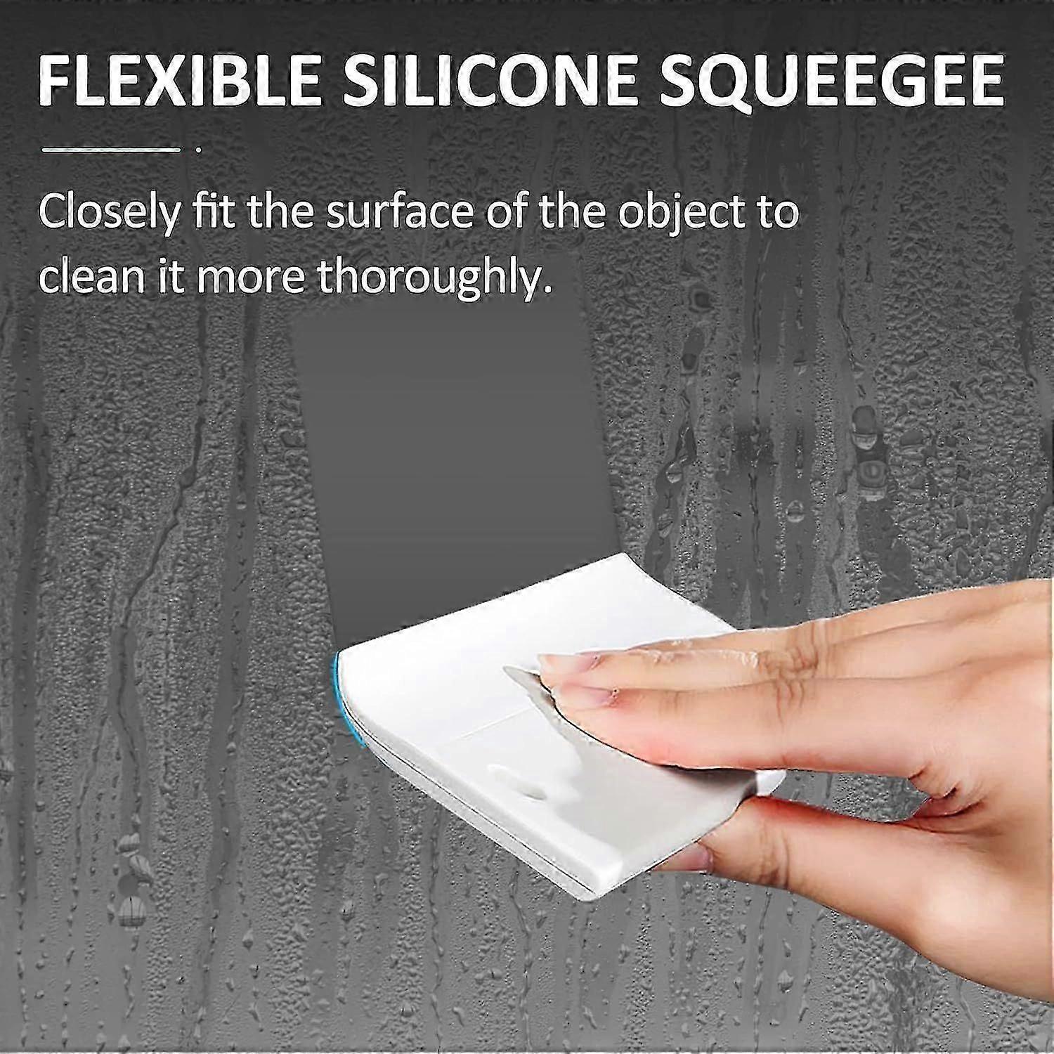 Small Shower Squeegee for Glass, Windows & Surfaces V1263-JX-5214
