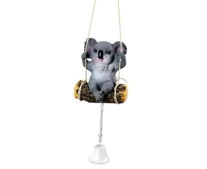 Cute Swing Panda Sloth Wind Chimes Home Door Window Balcony Hanging Bell Decor-Sloth V1263-JX-522
