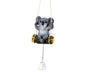 Cute Swing Panda Sloth Wind Chimes Home Door Window Balcony Hanging Bell Decor-Sloth V1263-JX-522