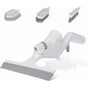 3-in-1 Floor & Glass Squeegee Brush, Bathroom Shower Cleaner with Heads V1263-JX-5225