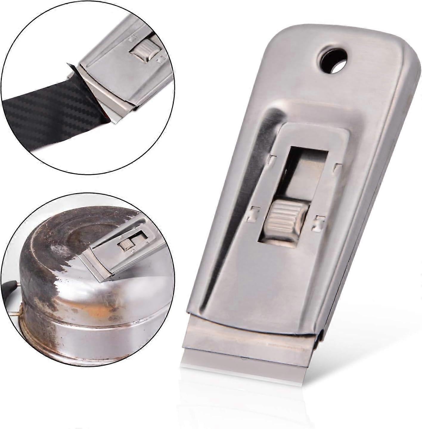 Metal Glass & Ceramic Squeegee Scraper, Remove Labels/Glue/Stickers V1263-JX-5226