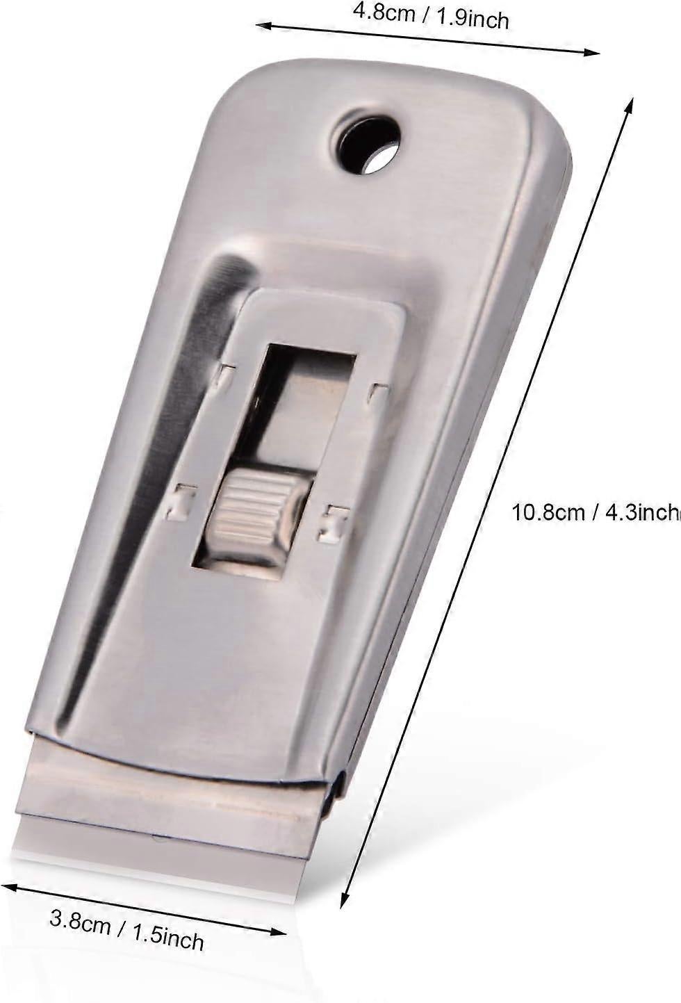 Metal Glass & Ceramic Squeegee Scraper, Remove Labels/Glue/Stickers V1263-JX-5226
