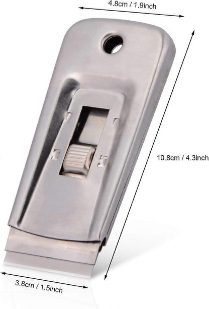 Metal Glass & Ceramic Squeegee Scraper, Remove Labels/Glue/Stickers V1263-JX-5226