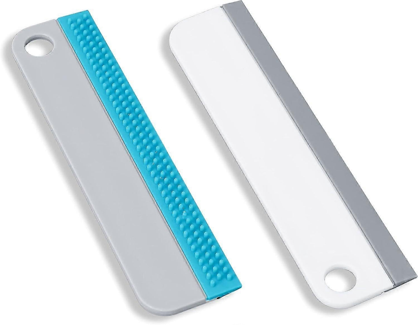 2x Window & Shower Squeegees, Silicone Glass Wiper Set for Mirrors V1263-JX-5229