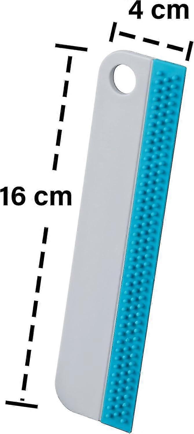 2x Window & Shower Squeegees, Silicone Glass Wiper Set for Mirrors V1263-JX-5229