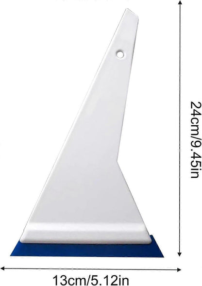 Car Windshield Squeegee with Ergonomic Handle, Blue V1263-JX-5237