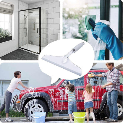 Shower Door Squeegee, Silicone Window Cleaner, Plastic Car Windshield Wiper V1263-JX-5240