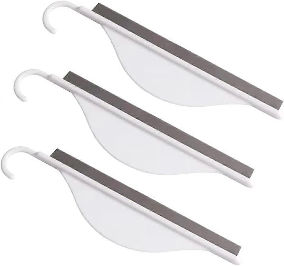 3pcs Silicone Shower Squeegee Set, Glass & Mirror Bathroom Cleaners V1263-JX-5241