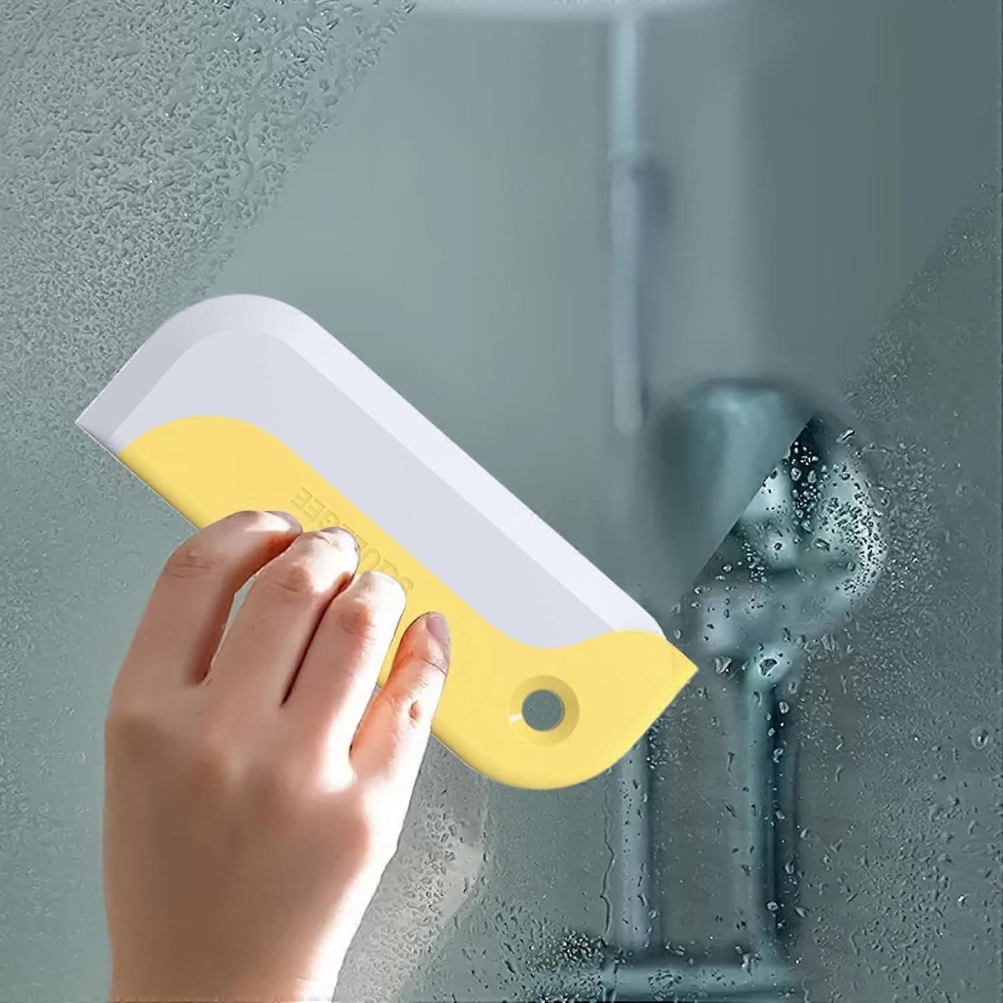 Small Sink & Countertop Squeegee, Ergonomic Home & Window Cleaner V1263-JX-5246