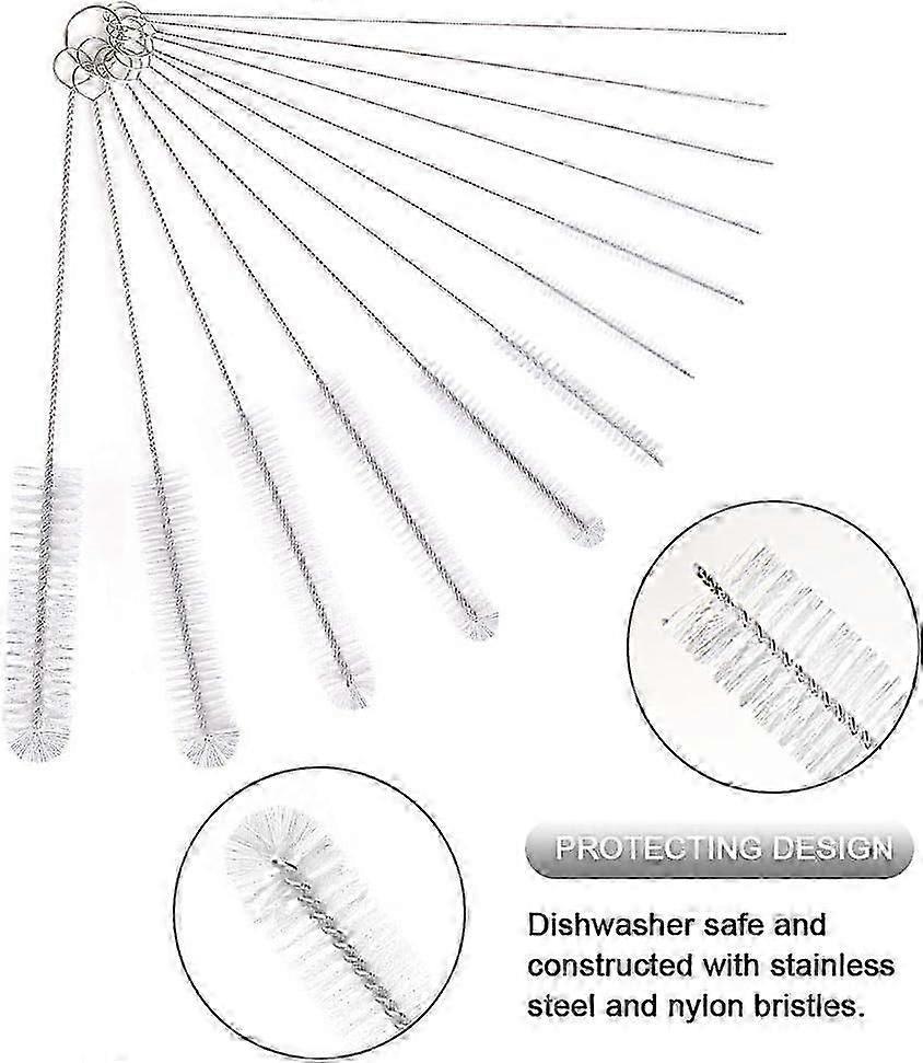 12pcs Tube Cleaning Brushes for Bottle & Pipe Cleaning V1263-JX-5251