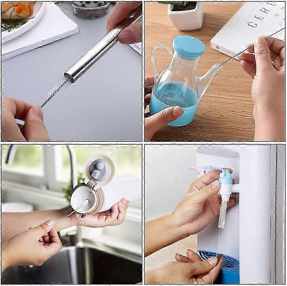 12pcs Tube Cleaning Brushes for Bottle & Pipe Cleaning V1263-JX-5251