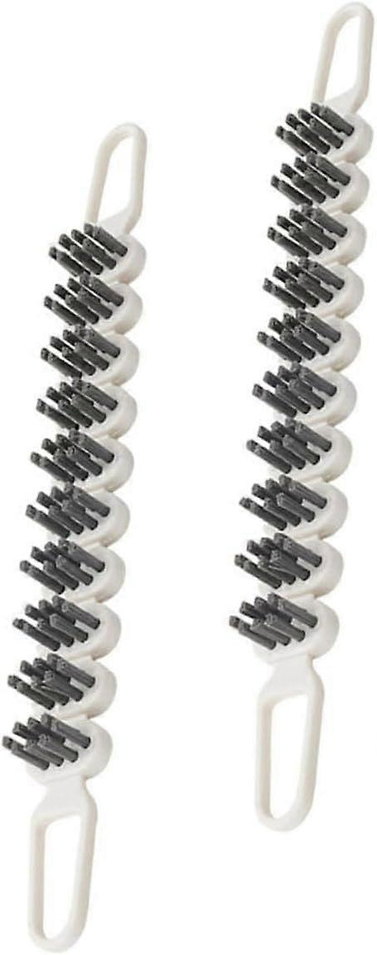 2pcs Bendable Crevice Cleaning Brushes for Gaps & Surfaces V1263-JX-5252