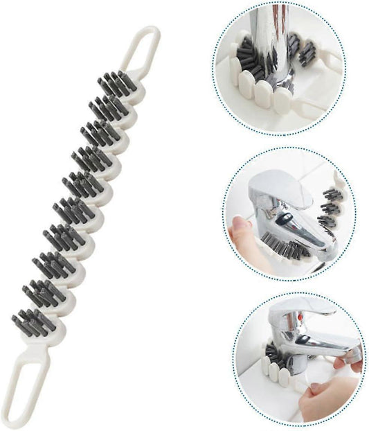 2pcs Bendable Crevice Cleaning Brushes for Gaps & Surfaces V1263-JX-5252