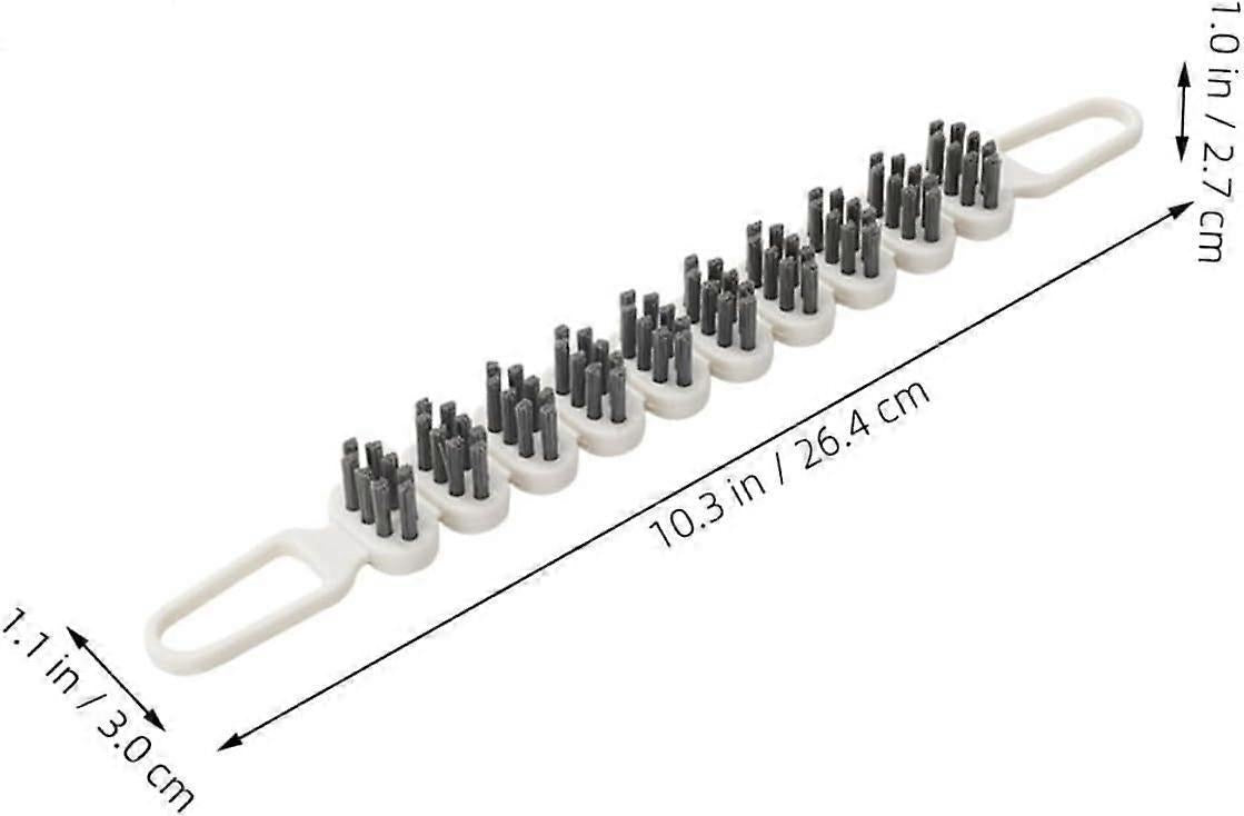 2pcs Bendable Crevice Cleaning Brushes for Gaps & Surfaces V1263-JX-5252