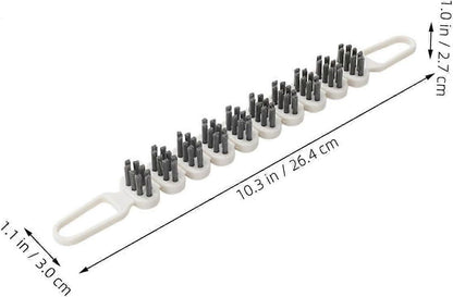 2pcs Bendable Crevice Cleaning Brushes for Gaps & Surfaces V1263-JX-5252