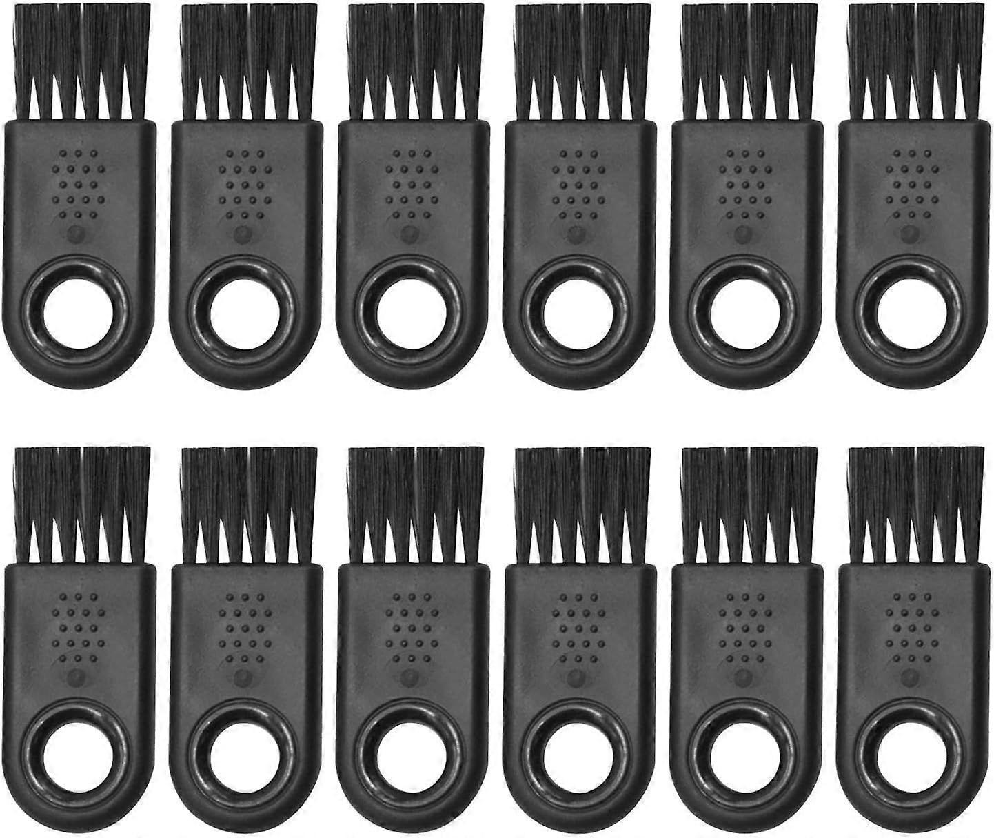 12pcs Razor & Crevice Cleaning Brushes, Nylon Multi-Use Set V1263-JX-5256