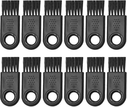 12pcs Razor & Crevice Cleaning Brushes, Nylon Multi-Use Set V1263-JX-5256
