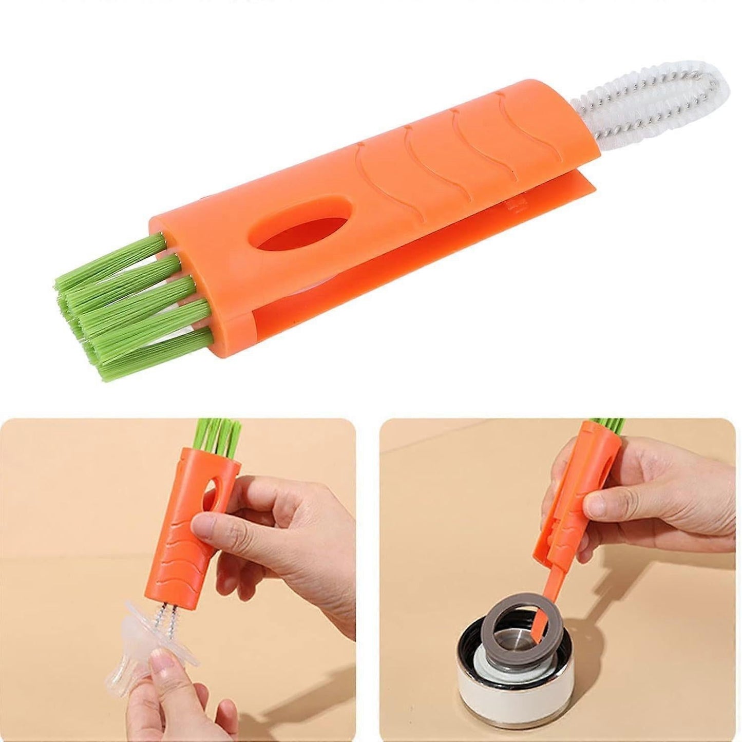 5pcs Shaver & Razor Cleaning Brush Set, Bottle Cleaner Tool V1263-JX-5258