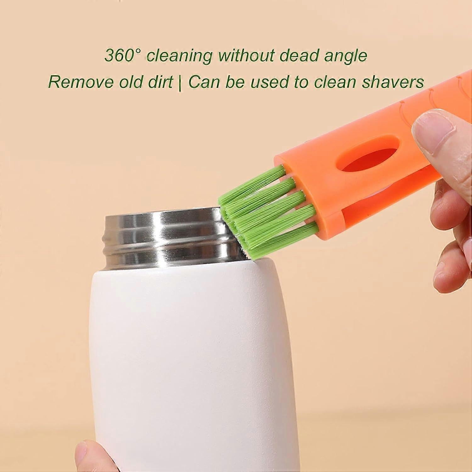 5pcs Shaver & Razor Cleaning Brush Set, Bottle Cleaner Tool V1263-JX-5258