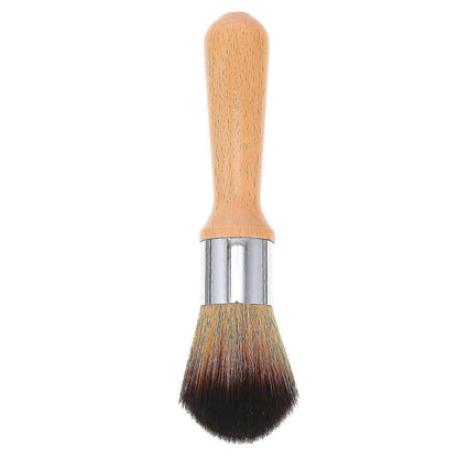 Model Cleaning Brush, Wooden Jadeware/Figure Hair Bench Brush V1263-JX-5260