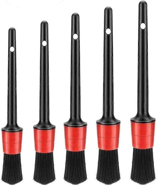 5pcs Car Detailing Cleaning Brush Set for Interior & Exterior V1263-JX-5263