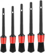 5pcs Car Detailing Cleaning Brush Set for Interior & Exterior V1263-JX-5263