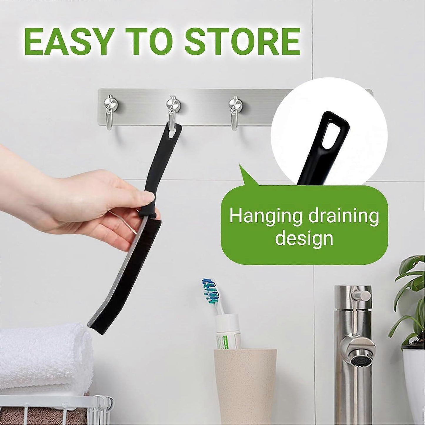 4pcs Gap Cleaning Brushes for Tile, Window & Groove Joints V1263-JX-5264