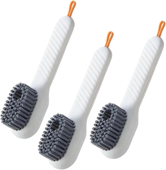3pcs Soft Wool Household Cleaning Brushes, Multi-Use V1263-JX-5266