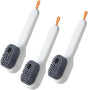 3pcs Soft Wool Household Cleaning Brushes, Multi-Use V1263-JX-5266