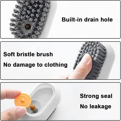 3pcs Soft Wool Household Cleaning Brushes, Multi-Use V1263-JX-5266