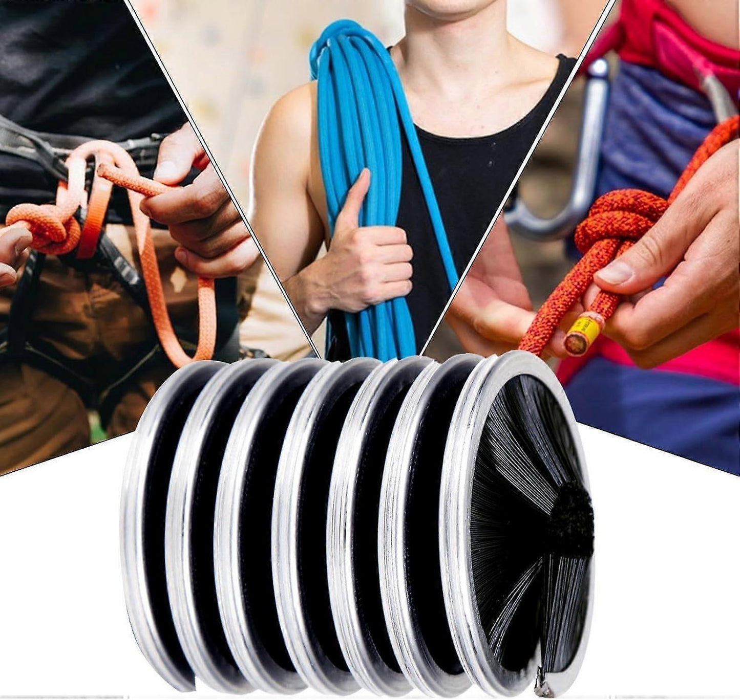 Rope Cleaning Brush for Climbing/Caving Gear Maintenance V1263-JX-5272