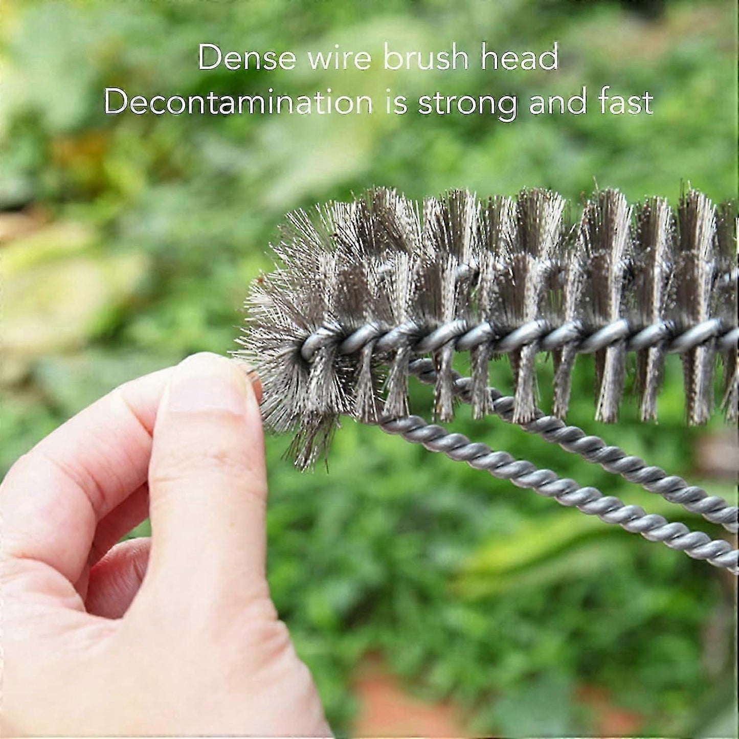 Triangular Grill Cleaning Brush, Langgang BBQ Scraper V1263-JX-5274