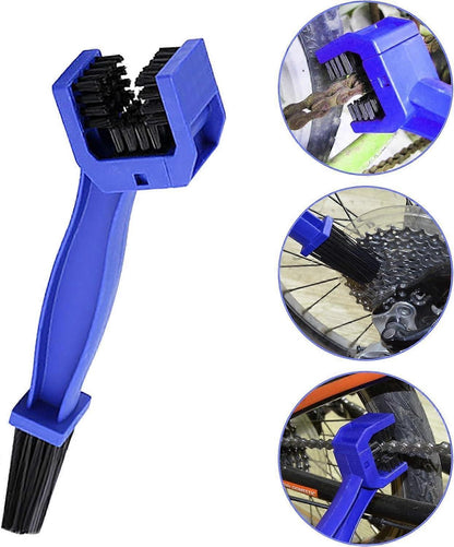 5pcs Motorcycle/Bike Chain Cleaning Brush Set for Maintenance V1263-JX-5279