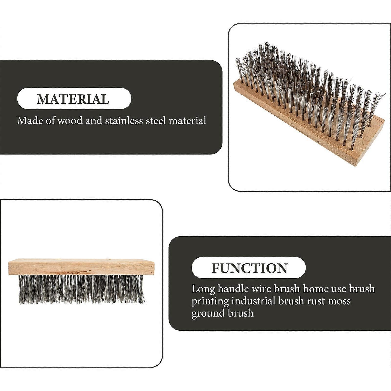 Yard Tile Cleaning Brush, Floor & Garden Moss Scrubber V1263-JX-5280