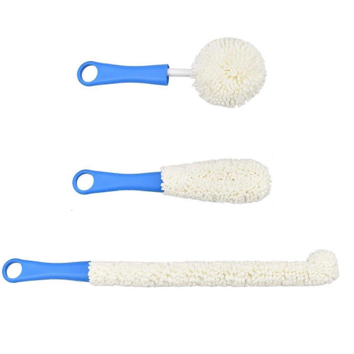 3pcs Glass Cleaning Brushes, Wine Glass Cleaner Set V1263-JX-5281